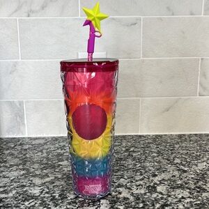 ❤️NWT🩷Starbucks 2024 Limited Edition Prism Rainbow Venti Tumbler Cup